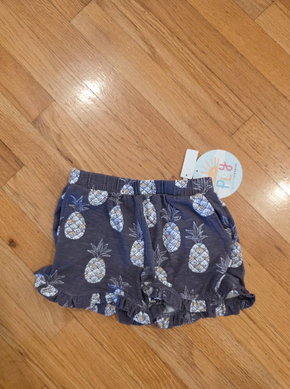 Little Sleepies Pineapple Ruffle Shorts